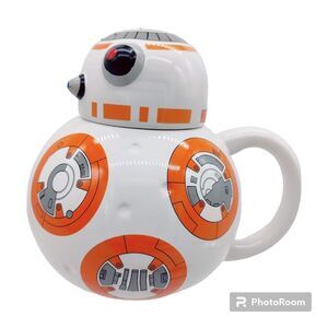 Star Wars BB-8 Droid Ceramic Coffee Mug 3D Cup Lucas Films The Force Awakens
